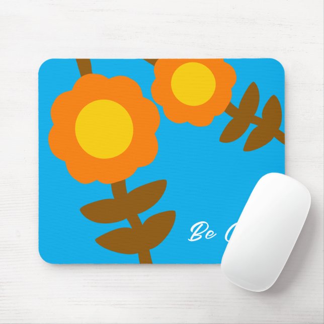 Tapis de souris Sunny Bloom (Avec souris)