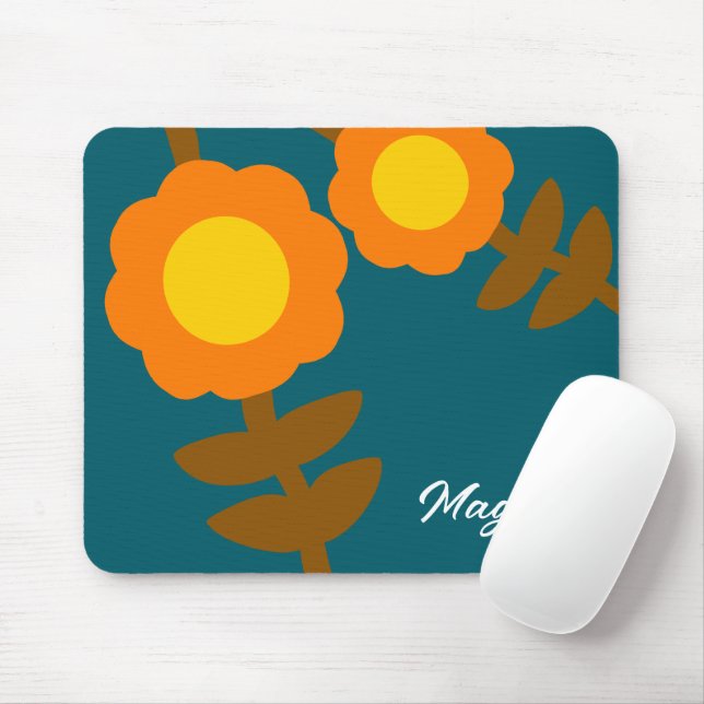 Tapis de souris Sunny Bloom (Avec souris)