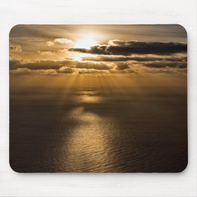 Tapis De Souris Sunrise above the Atlantic ocean (Devant)