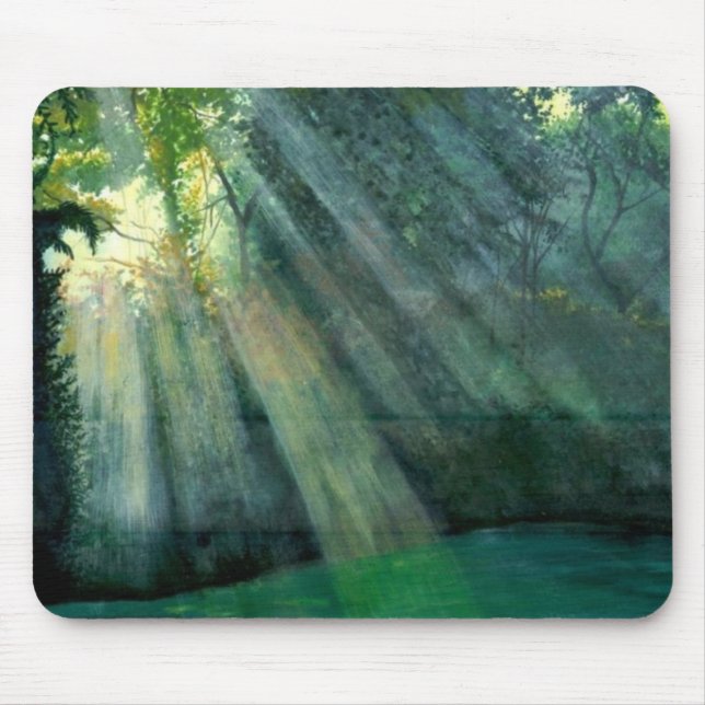 Tapis De Souris Sunrise Forestière (Devant)
