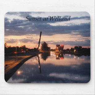 Tapis De Souris Sunset at Welland mousepad