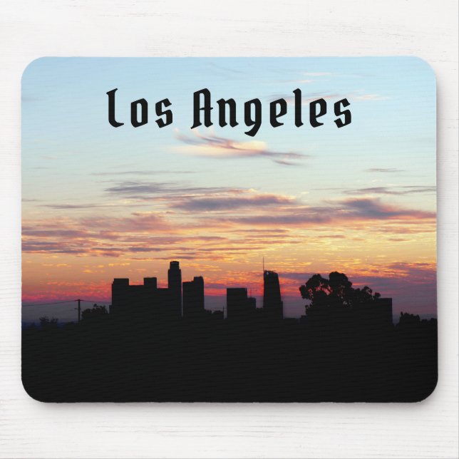 Tapis De Souris Sunset Los Angeles (Devant)