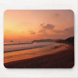 Tapis De Souris Sunset on a beach in Mexico