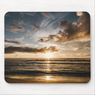 Tapis De Souris Sunset Over the Sea