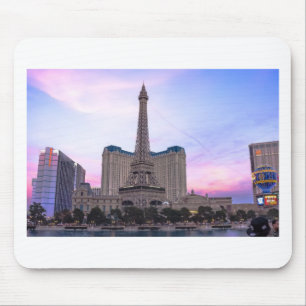 Tapis De Souris Sunset Paris Las Vegas Tour Eiffel Fake