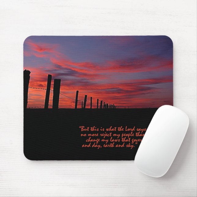 Tapis De Souris Sunset Sky Inspiration (Avec souris)