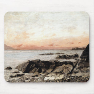 Tapis De Souris Sunset, Vevey, Suisse - Gustave Courbet