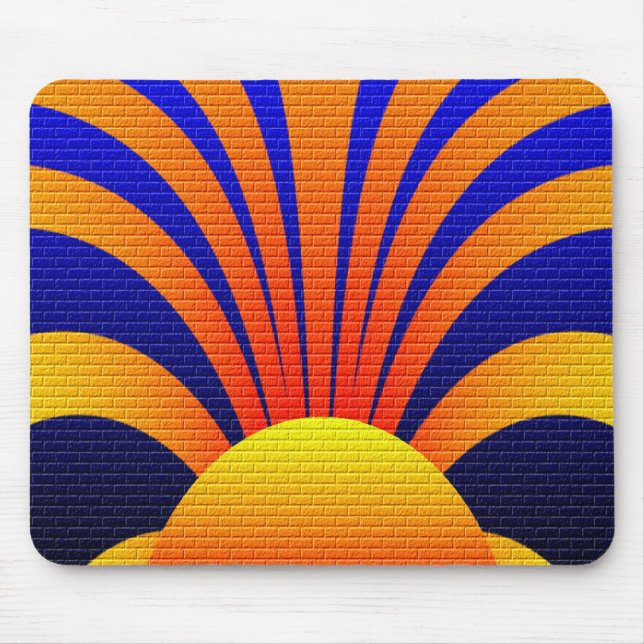 Tapis De Souris Sunset Wall (Devant)