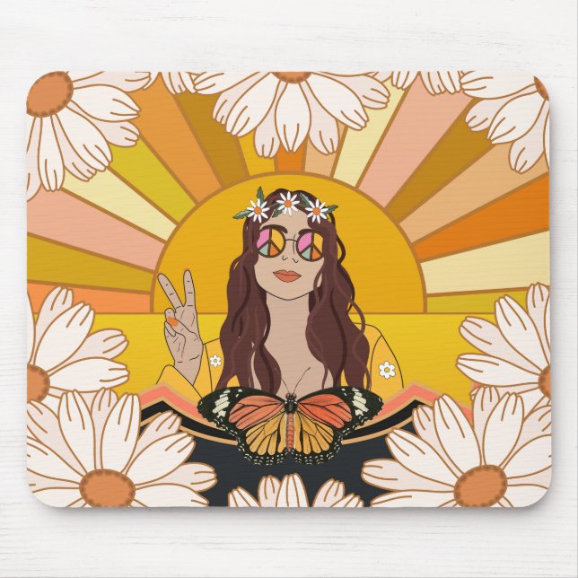 Tapis De Souris Sunshine Peace (Devant)