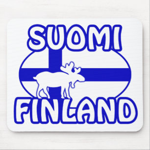 Tapis De Souris Suomi Finlande mousepad