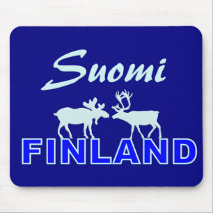Tapis De Souris Suomi Finlande mousepad