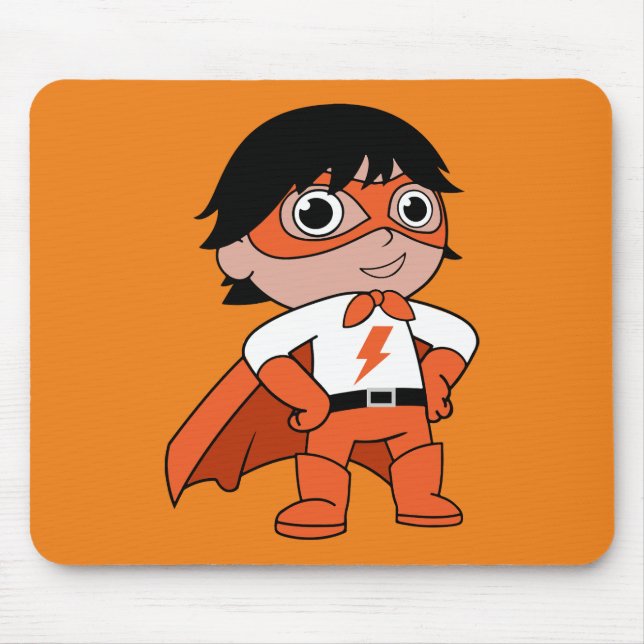 Tapis De Souris Super Boy Action Héros (Devant)
