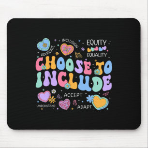 Tapis De Souris Super Choisir D'Inclure Spy Enseignant Autisme Awa