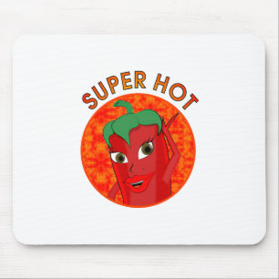 Tapis De Souris Super Hot Pepper Diva