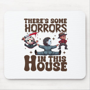 Tapis De Souris Super Il y a des horreurs dans cette maison Ghost 