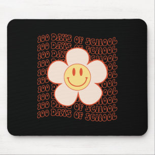 Tapis De Souris Super Joyeux Visage 100 Jours De Mignonne D'École