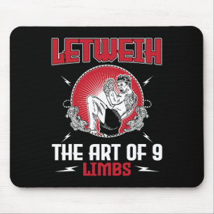 Tapis De Souris Super Lethwei Boxing Outfit Kick Mixed martial art