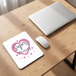 Tapis De Souris Super Mommy Personalized Best Mom Gift Mouse Pad