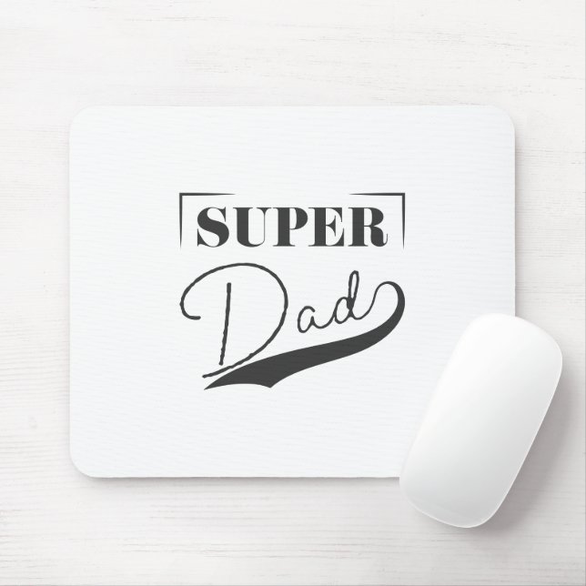 Tapis De Souris Super papa (Avec souris)
