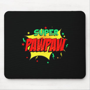 Tapis De Souris Super Papa Bande Dessinée Thème Style Super-héros