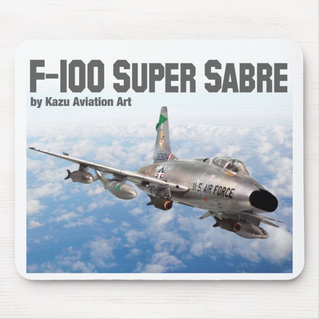 Tapis De Souris Super Sabre F-100 (Devant)