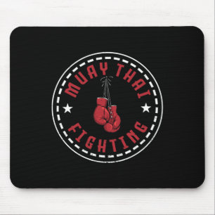 Tapis De Souris Superbe conception de combat de Muay Thai Kickboxe