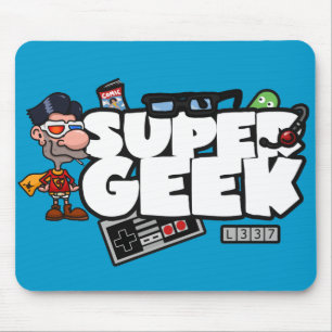 Tapis de souris superbe de geek