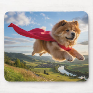Tapis de souris Superhero Chow Chow
