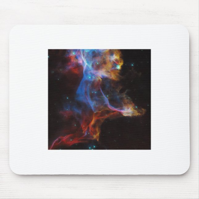 Tapis De Souris Supernova Reste L'Autocollant Nebula Voile (Devant)