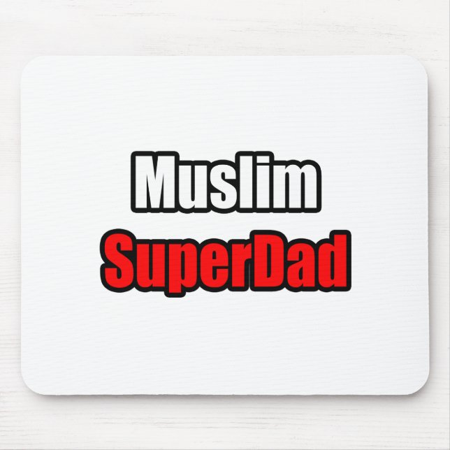 Tapis De Souris SuperPapa musulman (Devant)