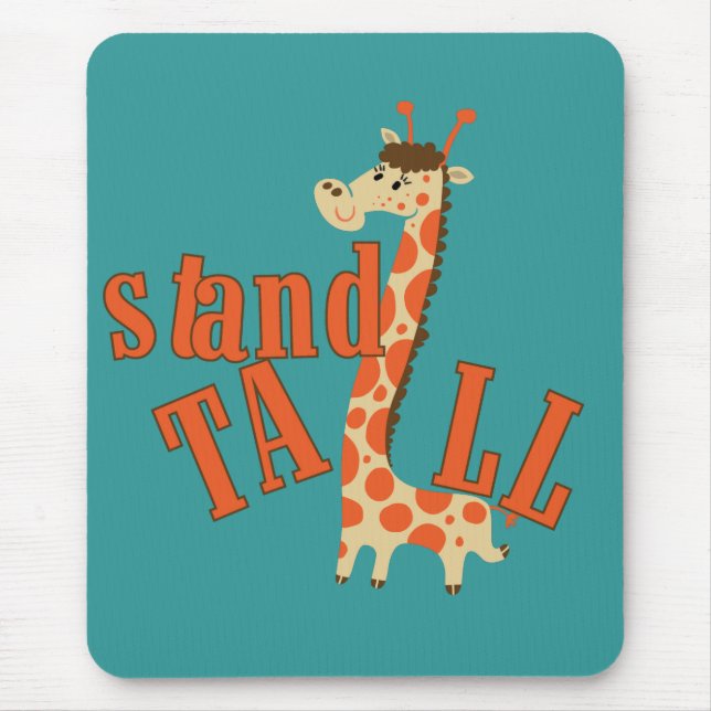 Tapis De Souris Support de girafe grand (Devant)