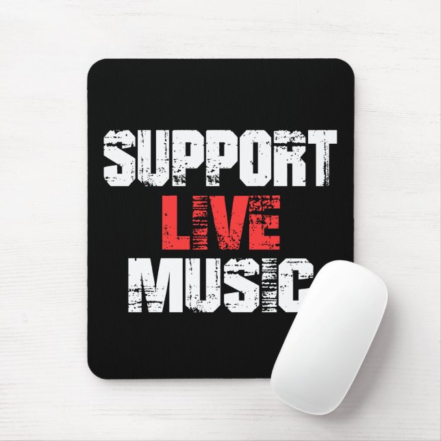 Tapis De Souris Support de musique Live (Avec souris)