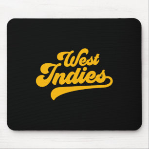Tapis De Souris Supporteur de cricket des Indes occidentales Jerse