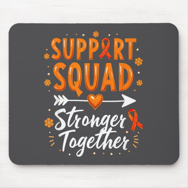 Tapis De Souris Suprt Squad Sensibilisation Tdah  (Devant)