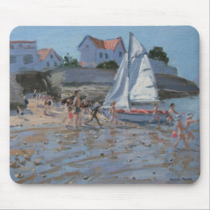 Tapis De Souris Sur blanc Mer France de Palais de voilier