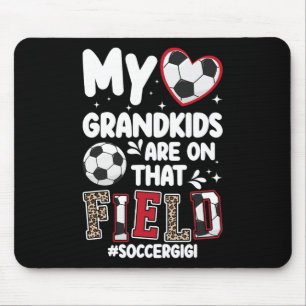 Tapis De Souris Sur ce terrain de football Gigi un footballeur Gig