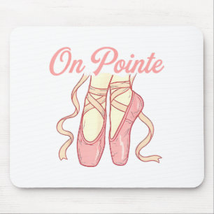 Tapis De Souris Sur Inte Ballet Drôle Ballerine Pun Danse
