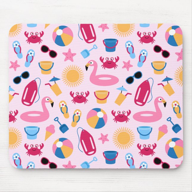 Tapis De Souris Sur la plage (Devant)