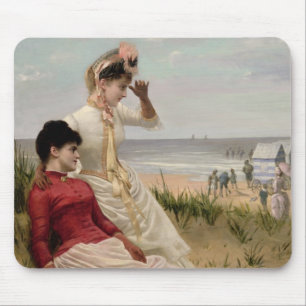 Tapis De Souris Sur la plage
