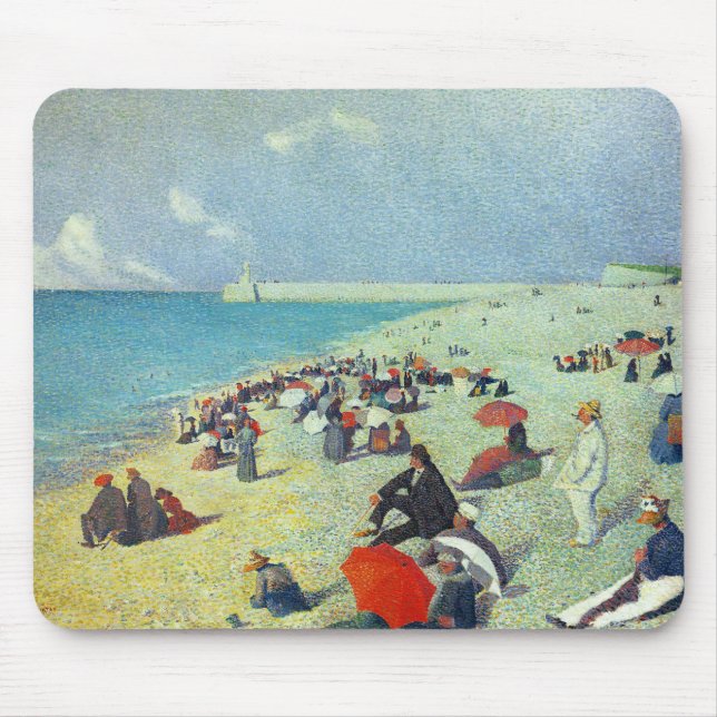 Tapis De Souris Sur la plage (Devant)