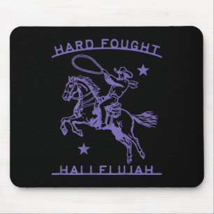 Tapis De Souris (sur le dos) Hallelujah Brandon Merch Dur Fought J