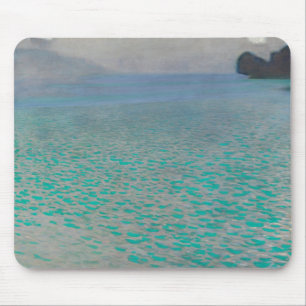 Tapis De Souris Sur le lac Attersee par Gustav Klimt, Vintage Fine