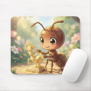 Tapis De Souris Sur les traces de l'or des fleurs.1