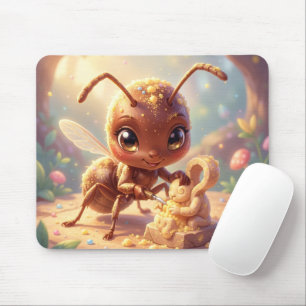 Tapis De Souris Sur les traces de l'or des fleurs.4