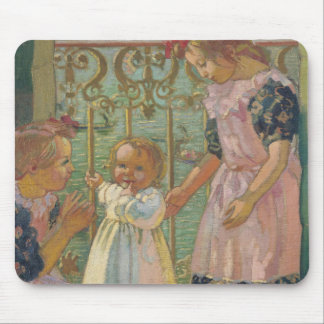 Tapis De Souris Sur un balcon vénitien