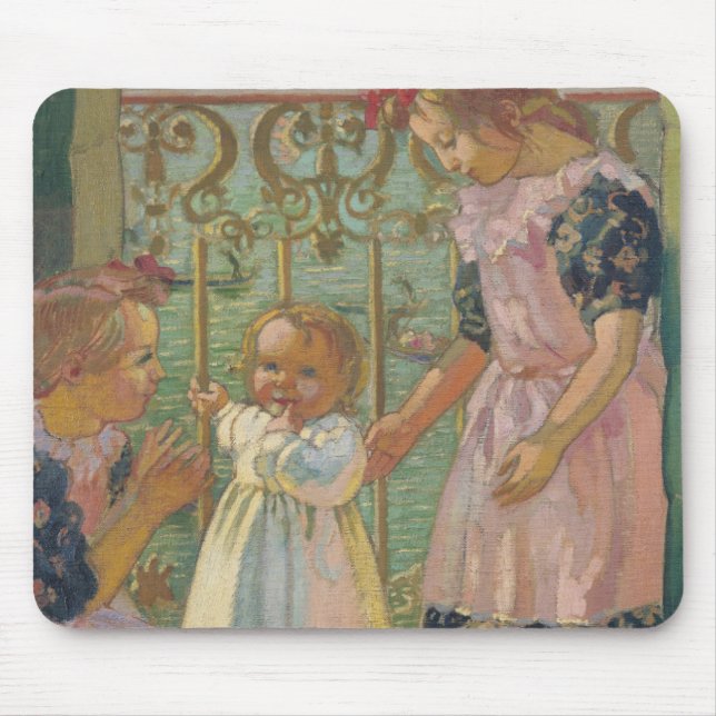 Tapis De Souris Sur un balcon vénitien (Devant)