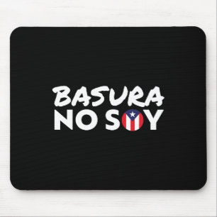 Tapis De Souris Sura No Soy Porto Rico Drapeau Je ne suis pas Garg