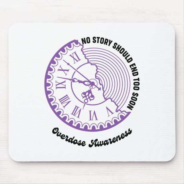 Tapis De Souris Surconscience de surdosage Mauvaise histoire ne de (Devant)