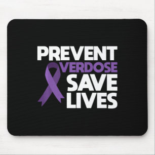 Tapis De Souris Surdose Sauve Des Vies Surdose Sensibilisation 3 