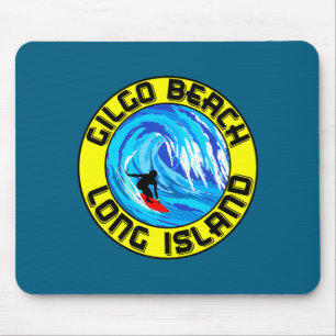 Tapis De Souris Surf à Gilgo Beach Long Island New York Surf Surf